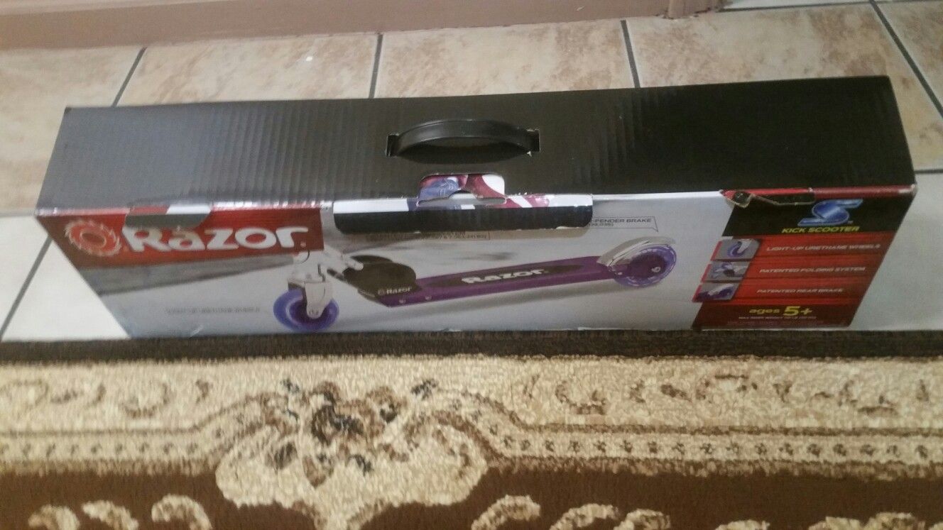 Brand new scooter