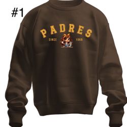 Custom Padres Girl Sweatshirt *Unisex style 