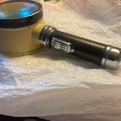 Vintage Celluloid Hand Magnifying Glass