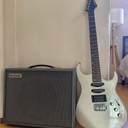 Blackstar Silverline Special Amp + Silvertone Electric Guitar (Vintage)