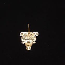 14K SOLID GOLD CHICAGO BULLS CHARM