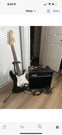 Electronic Guitar/ Amplifier