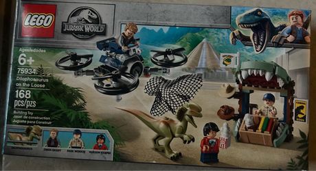 LEGO Jurassic World: Dilophosaurus On the Loose (75934) Factory Sealed Retired