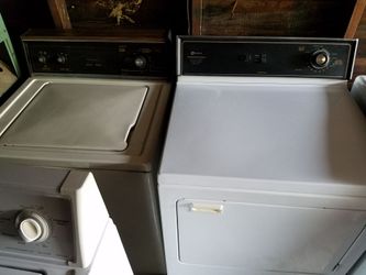 Washer and dryer