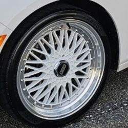 BBS RIMS AND TIRES FOR SALE 
