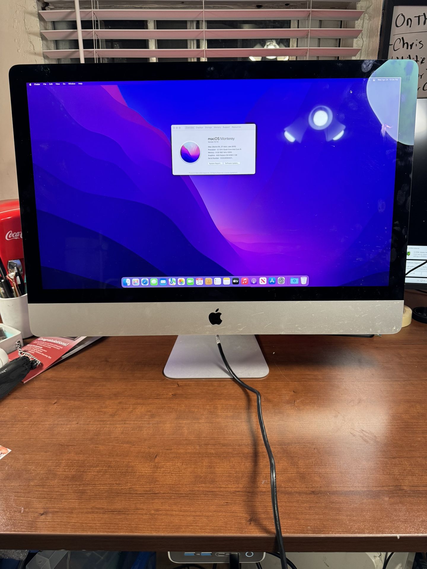 Late 2015 iMac 27