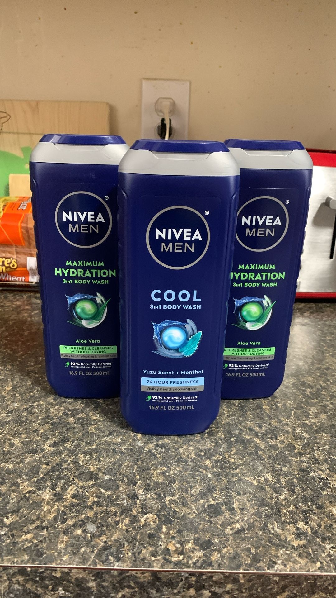 Nivea Men’s Body Wash-3 Items!($14.31+ Value)