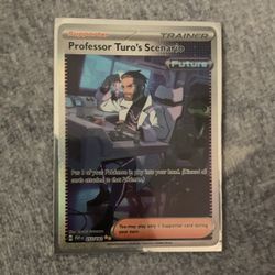 Professor Turo’s Scenario Pokemon Card