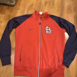 Woman’s Nike MLB St Louis Cardinals Zipper Jacket Size xL Shipping Available 