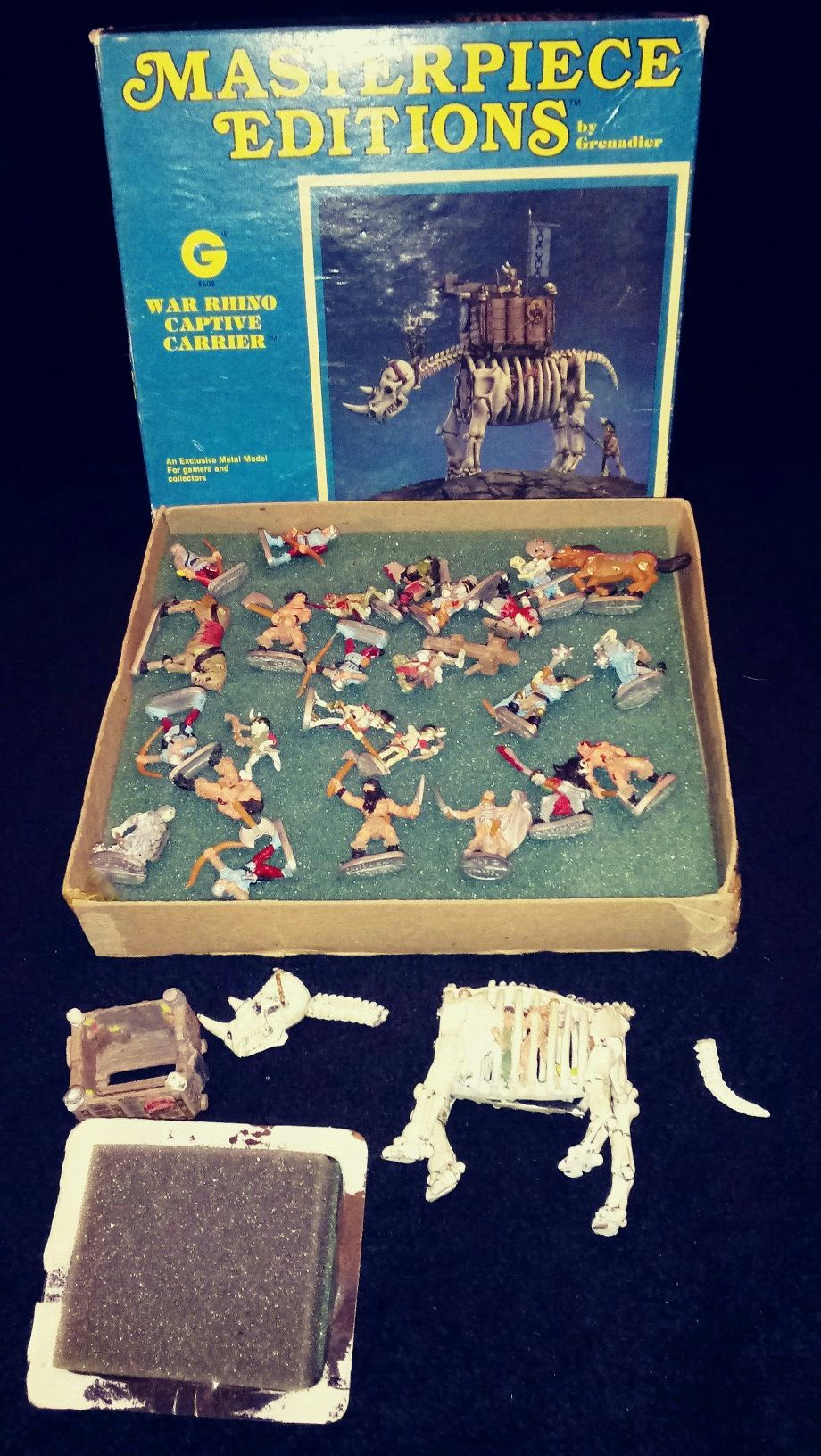 Grenadier 1987 UNDEAD LEGION Metal Miniatures including War Rhino
