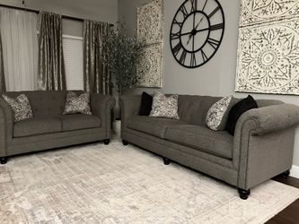 Sofa and Loveseat