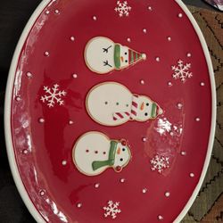 Hallmark Holiday Platter