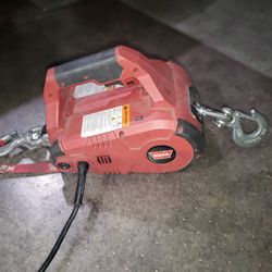 Warn PullzAll Portable Winch In Great Working Condition