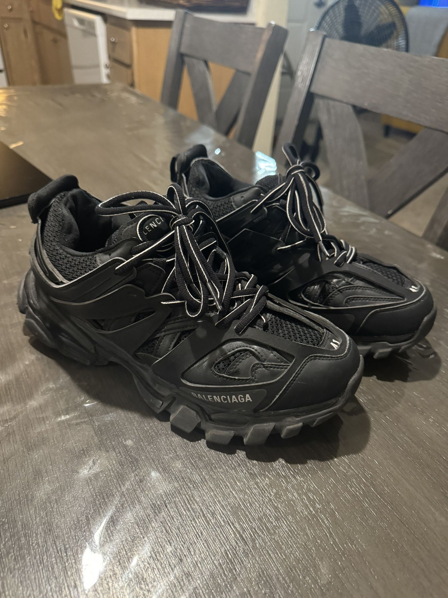 Balenciaga Black Track Shoes SIZE