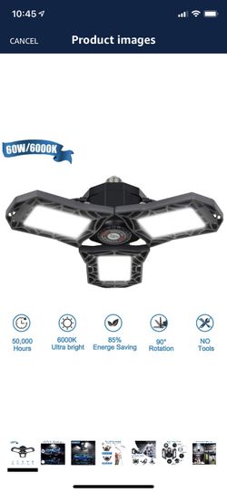 Garage warehouse light led