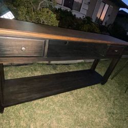 Brand New Ashley Furniture Console Table / Living Room Table 