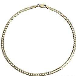 14K Gold Anklet-9.75” Long