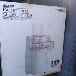 Kenmore / S H O R T / O R D E R Number 69675