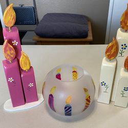 REUSABLE CANDLE PARTY DECORATIONS