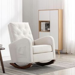 Rocking Chair For Nursery Room Brand New In Box Grey Color