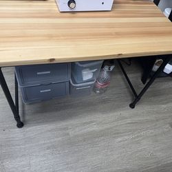 IKEA KULLABERG desk, pine