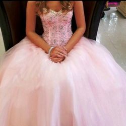 Pink Sweet 16 Dress