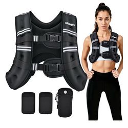 PACEARTH Weighted 12 Lbs Weight Vests for Women, Men,