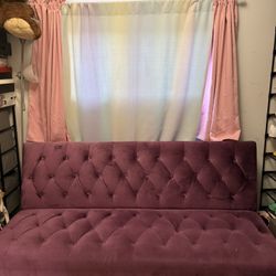 SMALL PURPLE MULTI PURPOSE COUCH 