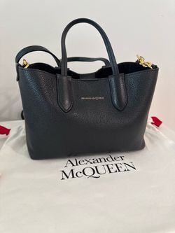 🖤 Alexander McQueen Leather Tote Bag