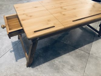 Bamboo Notebook Table 
