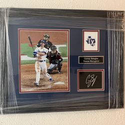 Corey Seager Texas Rangers Frame 16x20