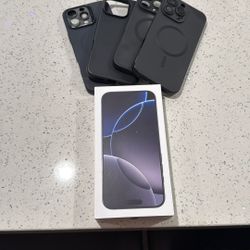 Mint Condition iPhone 16 Pro Max 256GB Titanium Black Unlocked