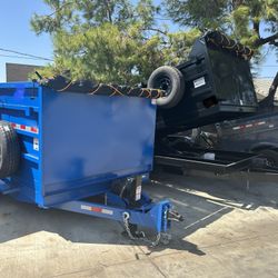 Dump Trailer 8x14x4 14000lb $13500 