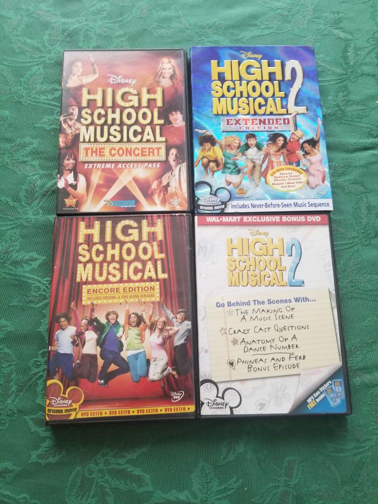 DVDs high school music collection
