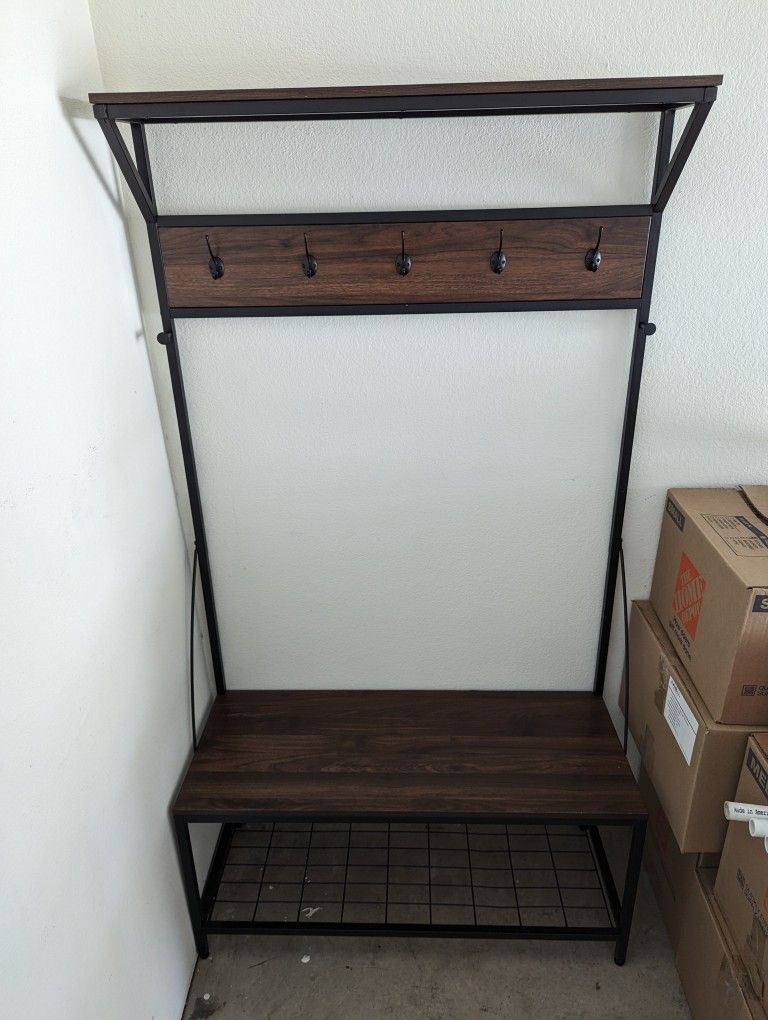 Bench, Shoe Rack, Coat Rack Storage Unit for Sale in San Diego, CA ...