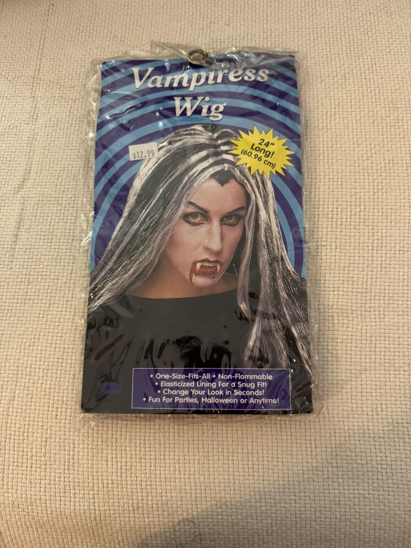 Vampiress Wig (Black & White, 24β)