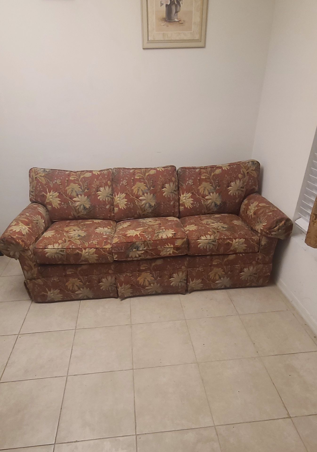 Sofa / Queen Sleeper Bed