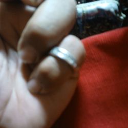 Fine Sterling Silver Ring,  Size 7 Or 8