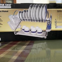 chrome dish rack