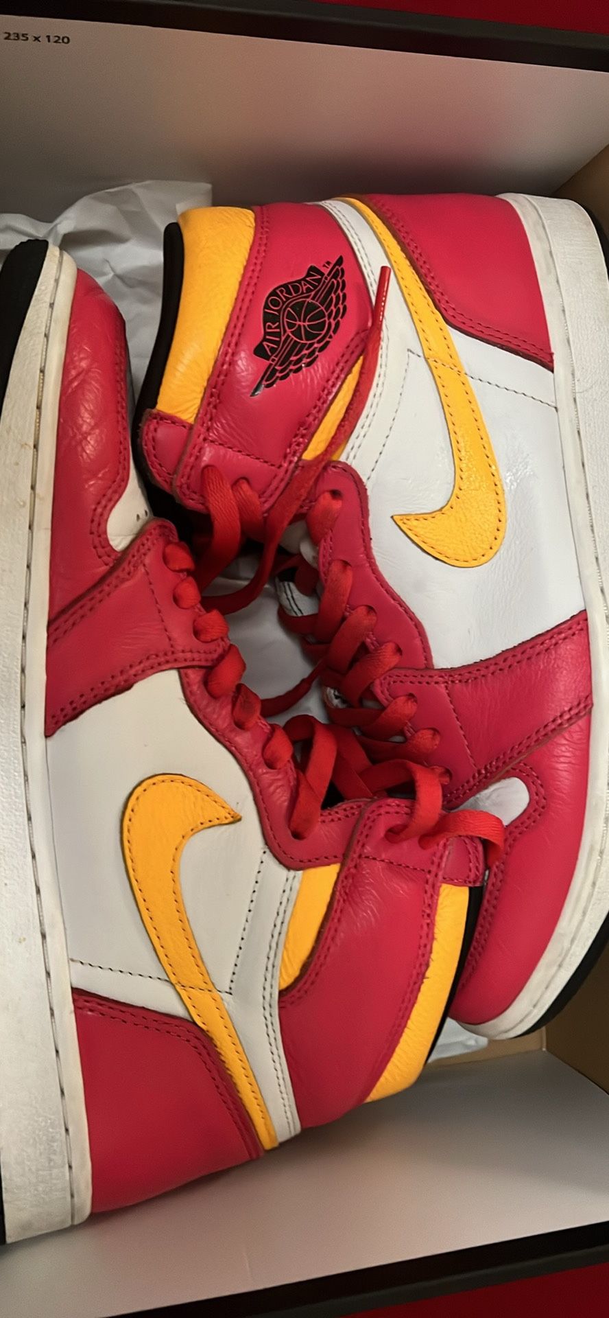 Jordan 1 Fusion Red