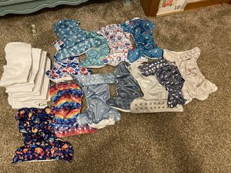 12 Mama Koala Pocket Cloth Diaper With Inserts