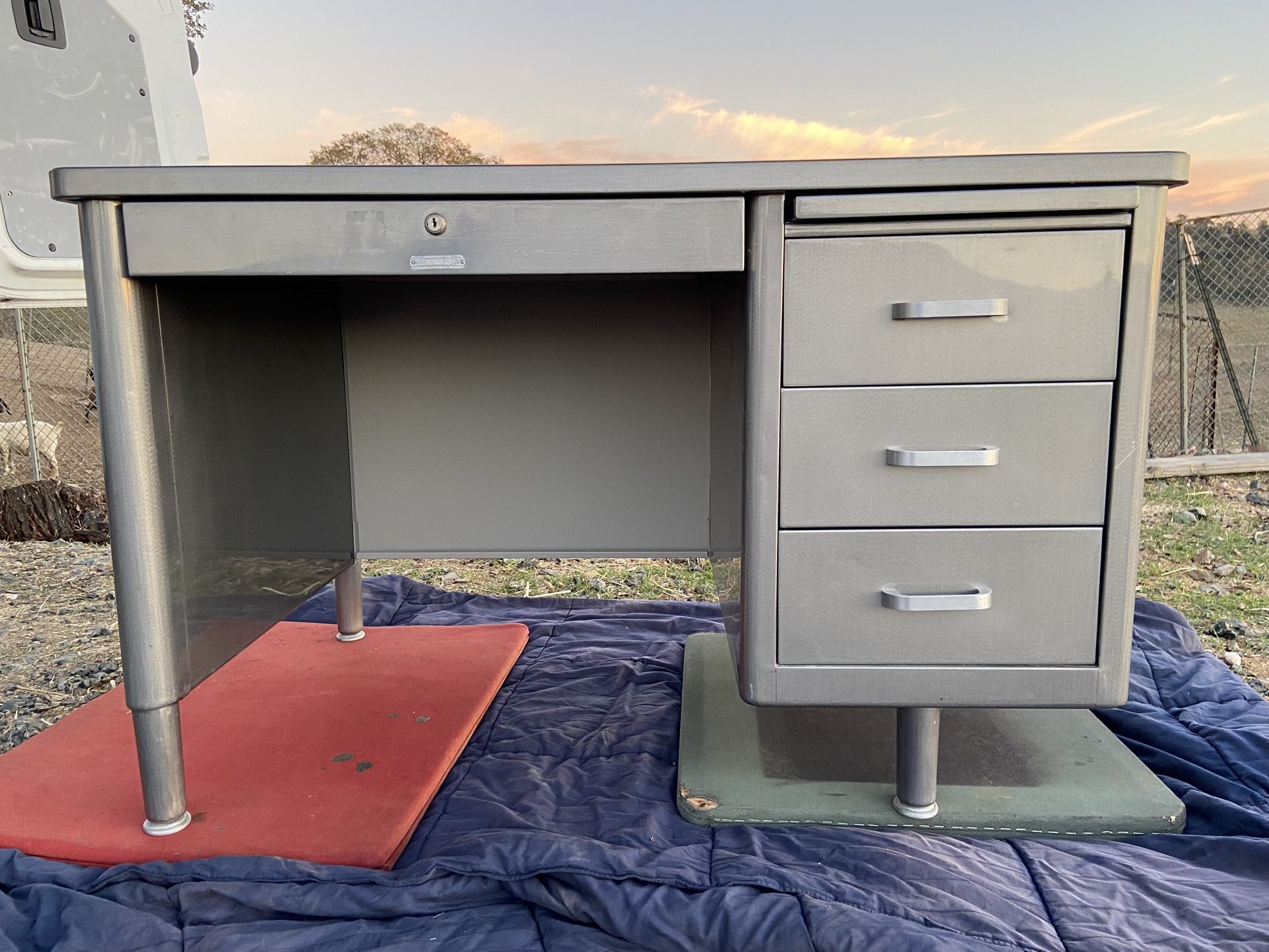 McDowell And Craig Tanker Desk Refurbished