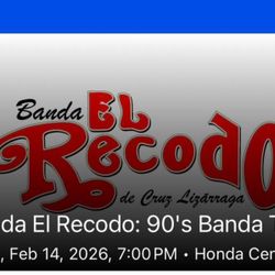 Banda El Recodo: 90’s Banda Tour With Banda Los Recoditos