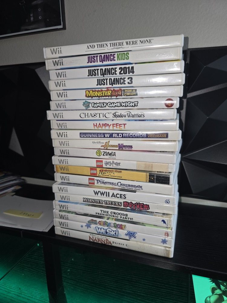 20 Nintendo Wii Games Most Complete Cib