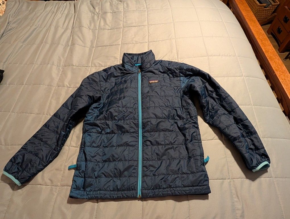 Boys Large 12 Patagonia Puffer Jacket