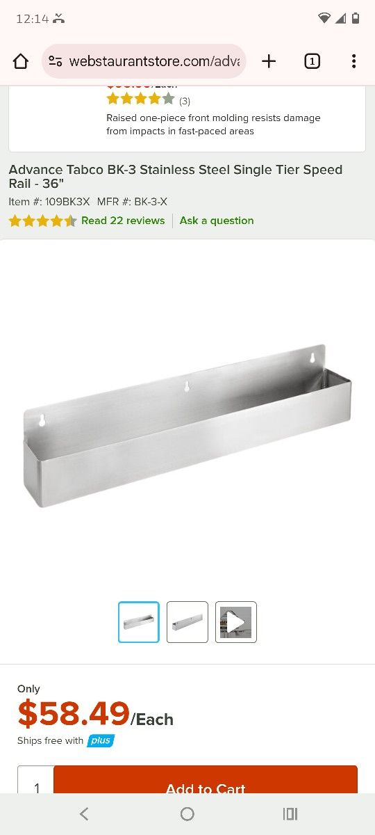 Stainless Steel Rack