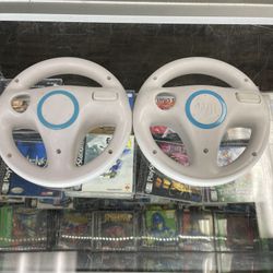 Nintendo Wii Steering Wheels $18 Each Gamehogs 11am-7pm