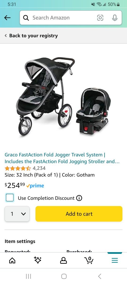 Graco Carseat And Stroller 