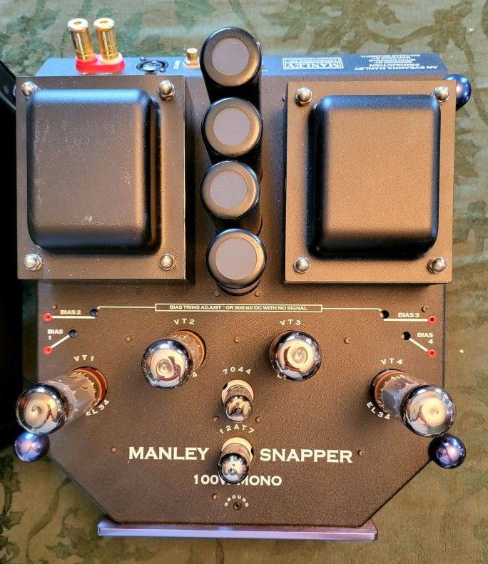 MANLEY SNAPPER TUBE MONOBLOC AMPS