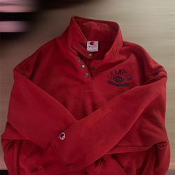 Champion 1919 Physical Education Cropped Red Jacket